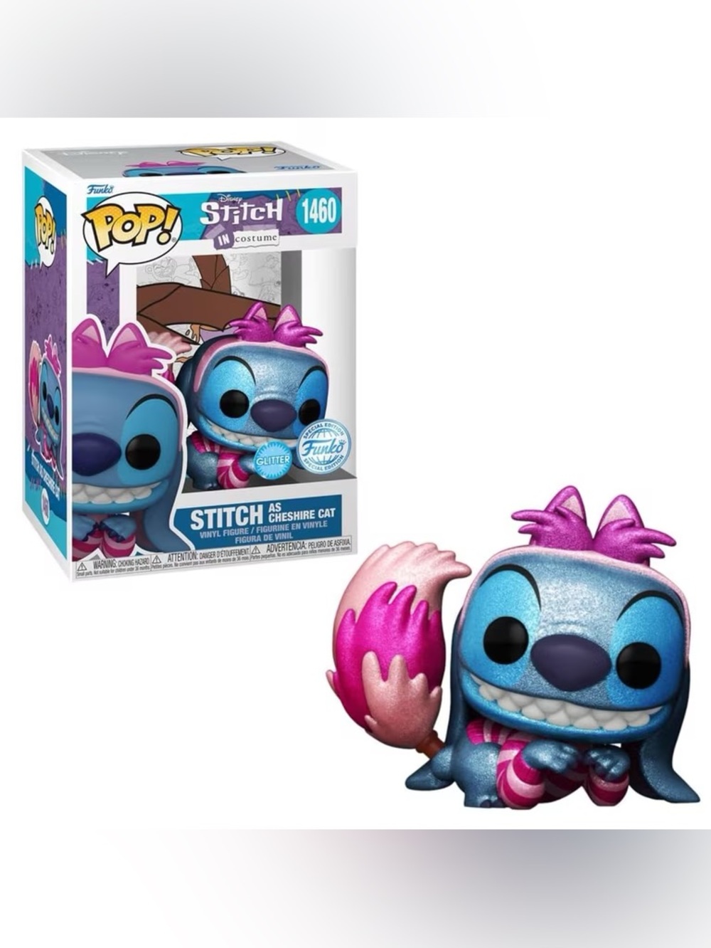 Funko Stitch as Cheshire Cat